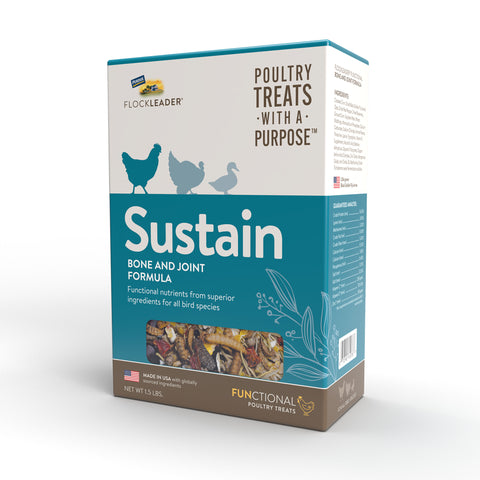 SUSTAIN - Functional Poultry Treats for Bone & Joint Support