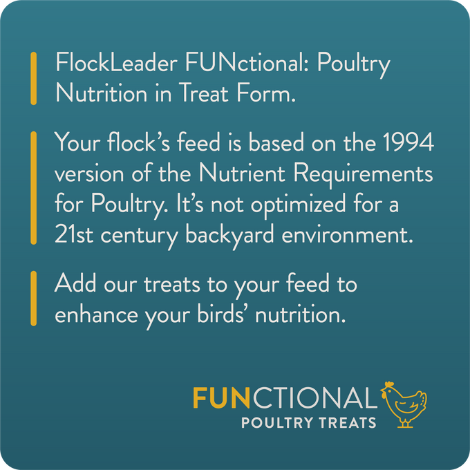 SUSTAIN - Functional Poultry Treats for Bone & Joint Support