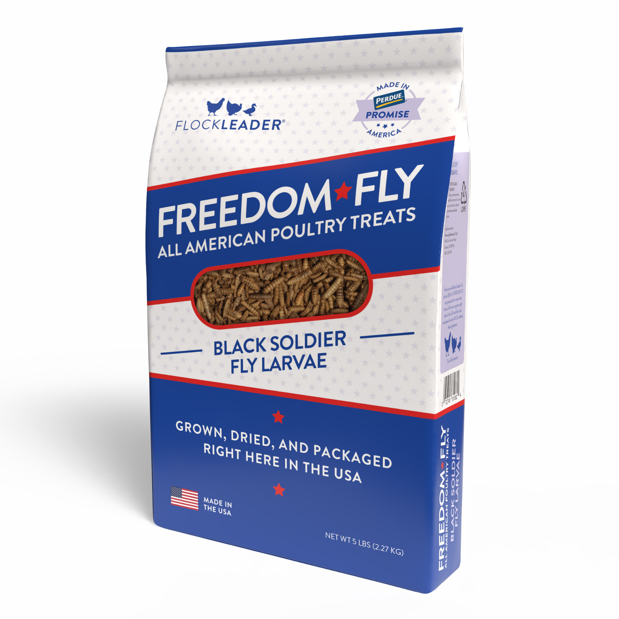 Freedom Fly FREEDOM FLY - All American Dried Black Soldier Fly Larvae Poultry Trea ...