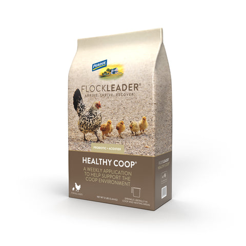 HEALTHY COOP - Litter Additive for Chicken Coop with Probiotic & Acidifier, Reduces Odor, Wetness & Bacteria