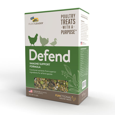 DEFEND - Functional Poultry Treats for Immune Support