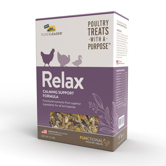 RELAX - Functional Poultry Treats for Calming Support