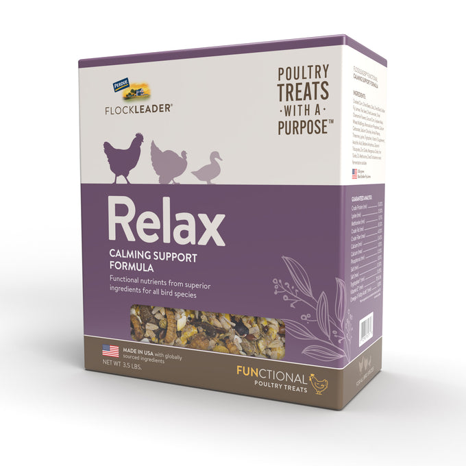 RELAX - Functional Poultry Treats for Calming Support